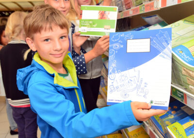 Fotos zum Schuleinkauf 2016